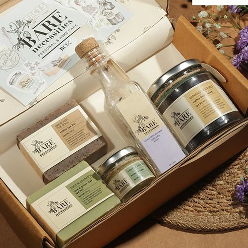 Bare Necessities Premium Coffee N Lavender Bath Gift Set