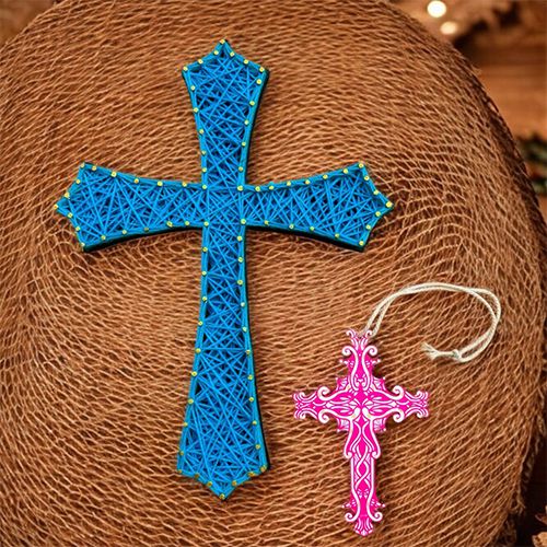 Sacred Christmas Cross Duo