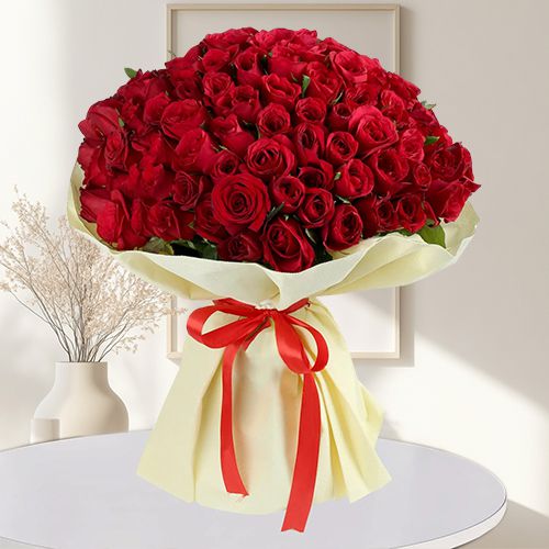 Elegantly Wrapped 150 Red Roses