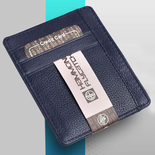 Classic Leather RFID Protected Bi Fold Wallet