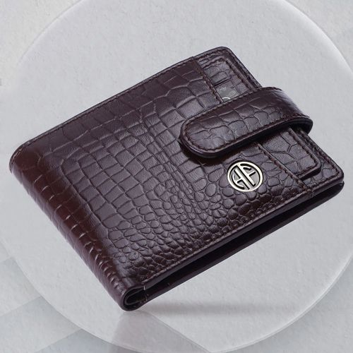 Classic RFID Protected Leather Mens Wallet