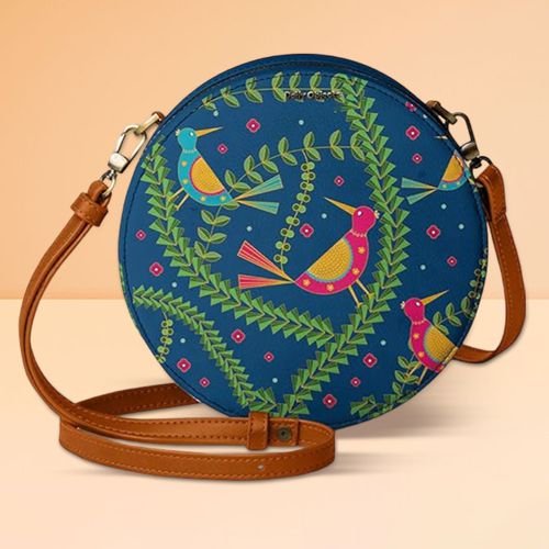 Stylish Round Crossbody Sling Bag