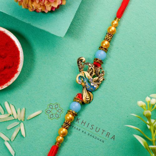 Stylish Peacock Rakhi