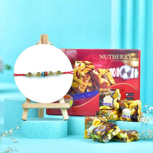 Premium Rakhi  N  Nutberry Delight